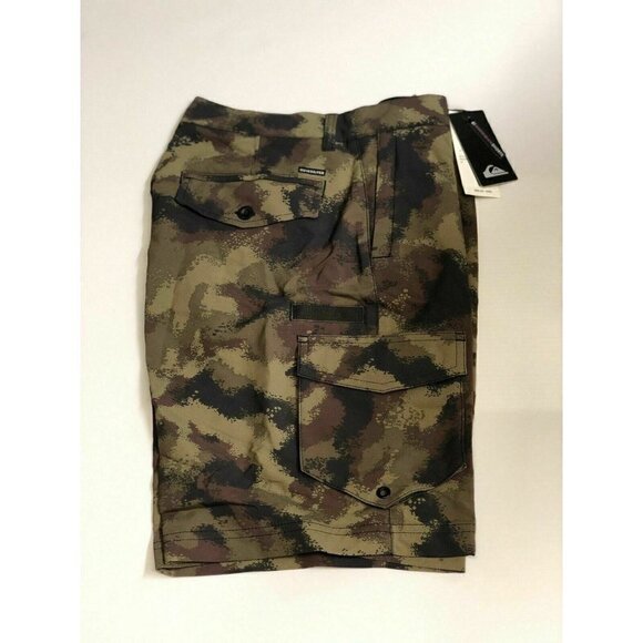 Quiksilver Twill 4 Way Stretch Amphibian Shorts 28 - Picture 8 of 12